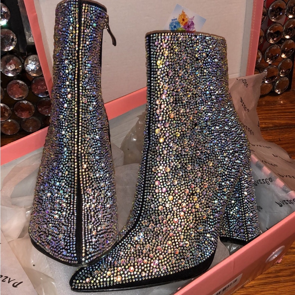 Nana macs rhinestone boots